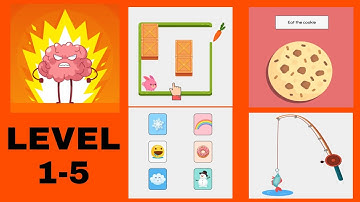 🧠 BrainUp - All Levels (1-5) Walkthrough Solution by Mobile Gaming Junction