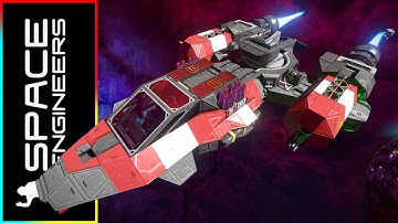 The Firestorm Light Bomber! - Space Engineers