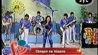 Video thumbnail of "Cheque en blanco (Lyla y su tropical Perla del Mar)"