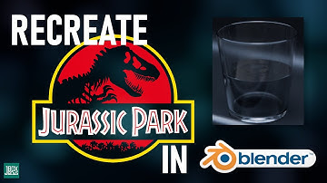 Blender Dynamic Paint: Recreating the Jurassic Park Water Ripple Scene!