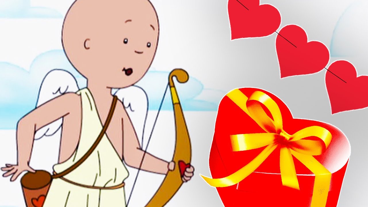 Caillou's Valentine's Day | Caillou Cartoon - YouTube