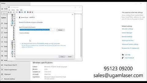 Laser Marking Machine Driver Installation