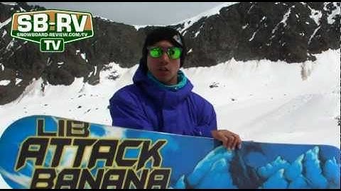 2012 Lib Tech Attack Banana Video Review