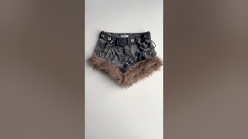 Upcycle camo shorts alternative style, thrift flip rework remake sewing idea inspo tutorial #sewing