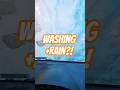 #DreamTrackAI Washing My Mitsubishi Mirage in the Rain to Stop Rust 🌧️🚗 | Salt Removal Hack