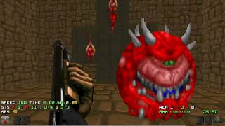Doom: TTP map01 UV max in 2:24 (world record)