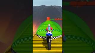Impossible Motor Bike Tracks New Motor Bike Android iOS Gameplay #shorts #bikegame screenshot 4