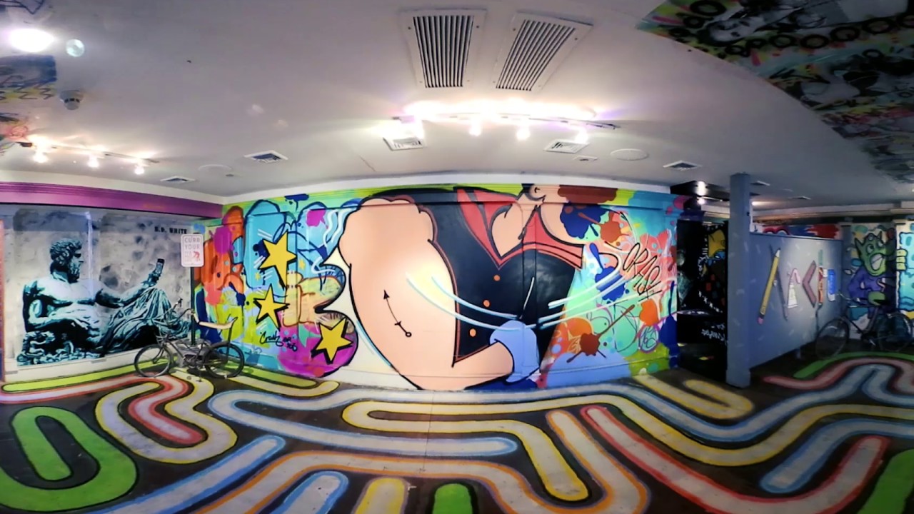 360 tour of Glen Cove graffiti mansion - YouTube - 1280 x 720 jpeg 197kB