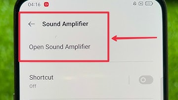 What is Sound Amplifier Feature in Accessibility Oppo Realme Phone