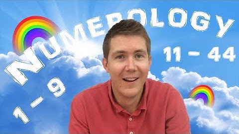 Numerology 1- 9 and Master Numbers 11- 44 | How to Calculate Your Numbers!