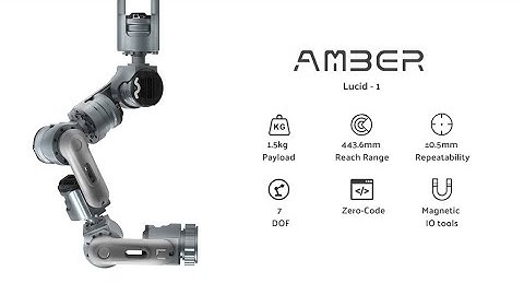 Lucid ONE, Out of box & AI Planning 7DOF Robotic Arm [Crowdfunding Kickstarter Indiegogo]
