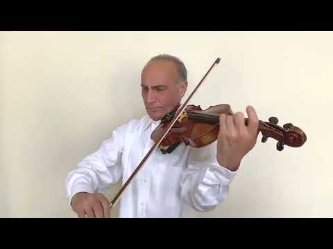 أداجيو بطيء للمؤلف الإيطالي توماسو جيوفاني آلبينوني الباروكي يعزفها الأرمني سيمفل يرفينيان