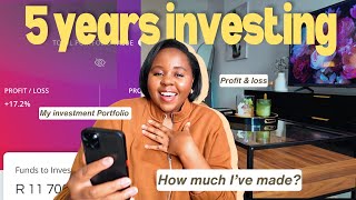 5 years of investing | My portfolio & how much I’ve made on Easy Equities Guide