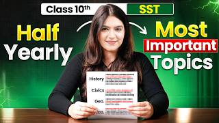 Class 10Th Sst Most Important Topics In 10 Minutes Half Yearly Exam