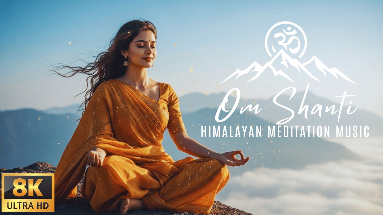 🕉️ OM SHANTI: Himalayan Peace Meditation | Sitar & Sacred Chants for Instant Anxiety Relief