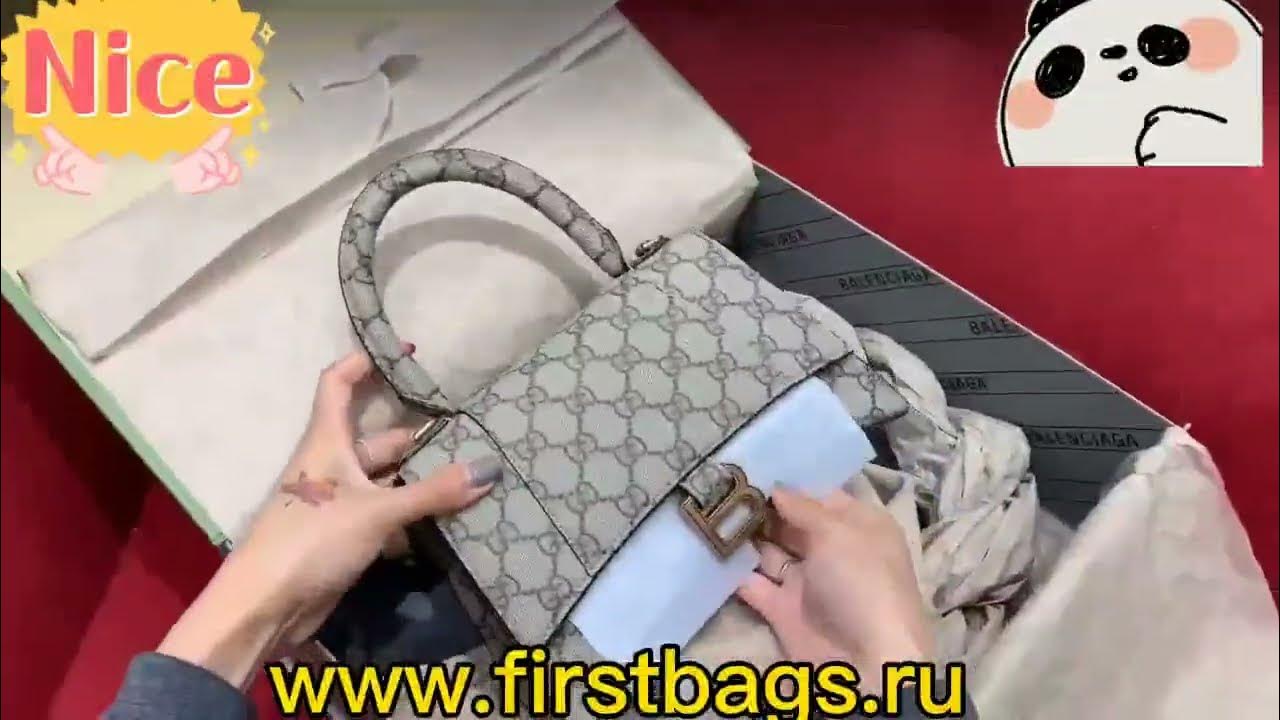 Balenciaga x Gucci Hourglass bag REVIEW!!!! First ever look from