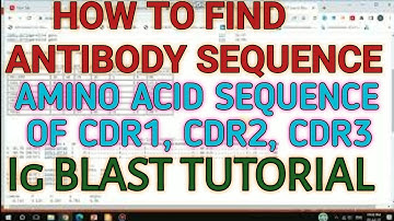 How to get antibody sequence ll Xgene and proteinX