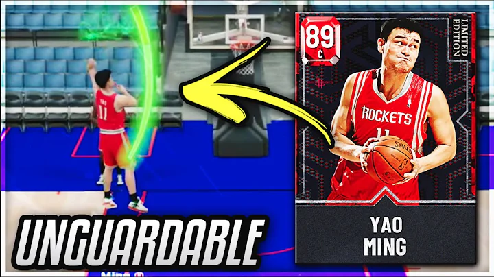 7'6 GIANT YAO MING IS A CHEAT CODE IN NBA 2K22 MyT...