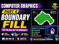 4. Boundary Fill | UGC NET 2026 | #computergraphics