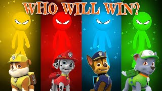 Stickman Party - Paw Patrol,Who Will Win? screenshot 4