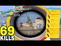 69 Kills! 😱 NEW BEST SNIPER GAME PLAY TODAY w/ kar98k+AWM 🔥 Pubg mobile-Bgmi