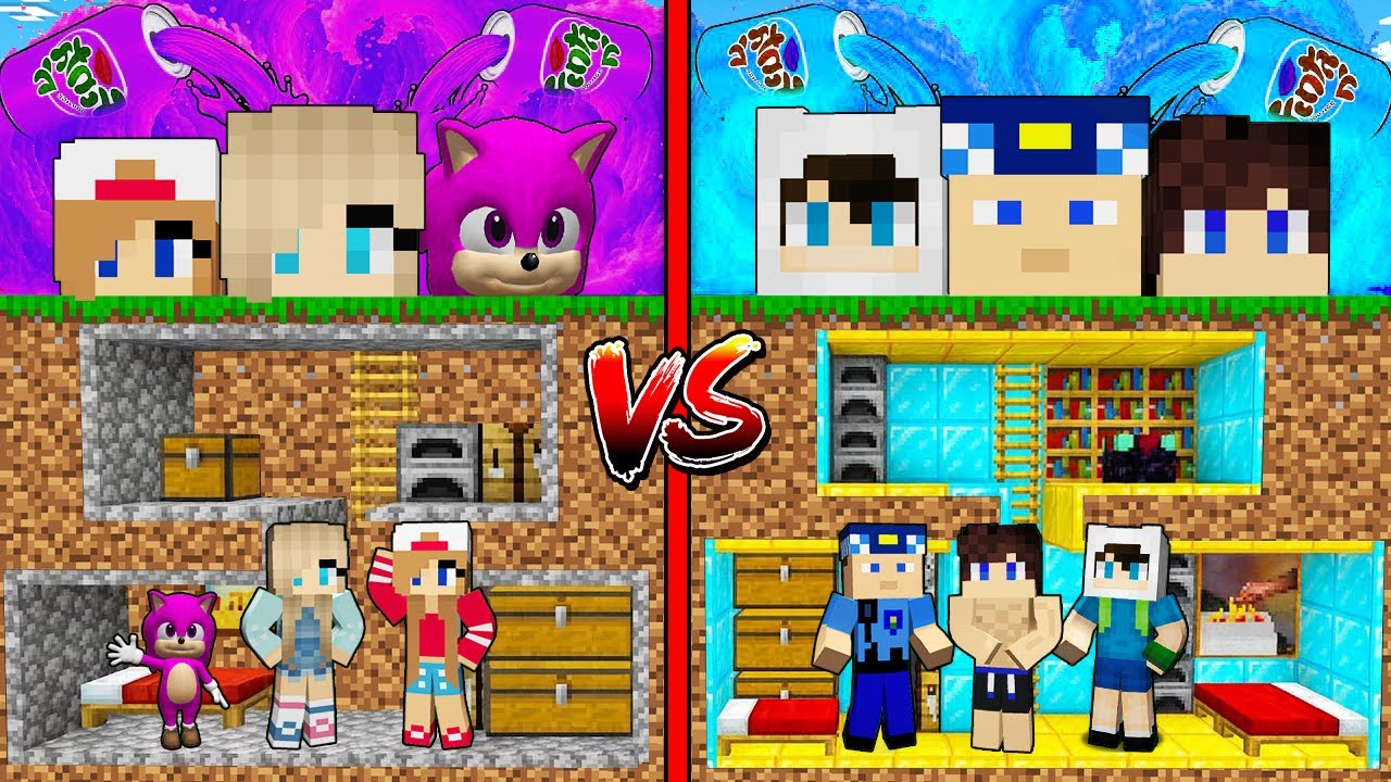 FAKİR KIZLAR VS ZENGİN ERKEKLER FANTA TSUNAMİ SAVAŞI! 😱 Minecraft