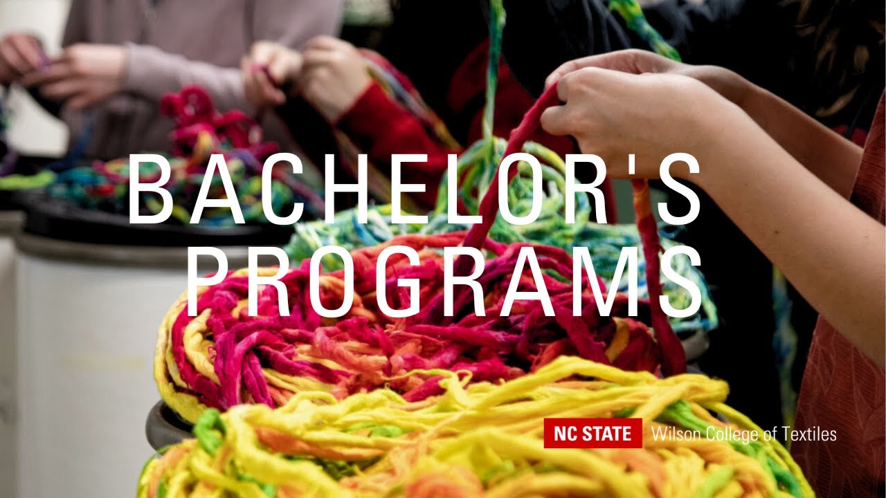 Bachelor's Degree Programs: Wilson College of Textiles - YouTube
