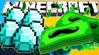 MUSTACHE MONEY?! | Minecraft Creative