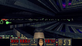 Doom 2 - Tempest Enterprise (Map 10: Tesseract): UV-Fast 100% (Map Author: Thelokk)