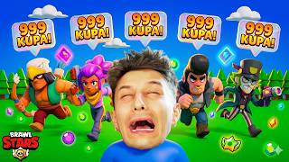 BRAWL STARS : AYNI ANDA 5 KARAKTERİ 1000 KUPA YAPTIM 😱​