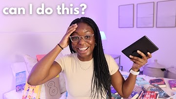 i tried reading 100 PAGES A DAY for an entire week… ⏱️📚🫣