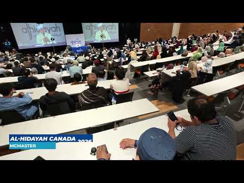 Beautiful moments from Day 1 of Al-Hidayah Canada 2026 at McMaster University