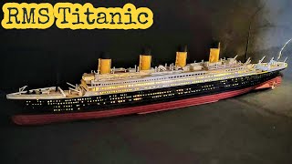 МОДЕЛЬ БРИТАНСКОГО СУДНА TITANIC в масштабе 1/700. 