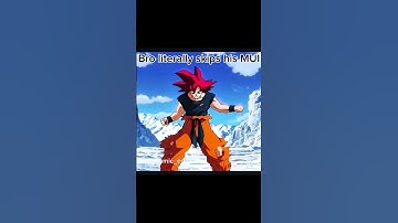 Goku literally skips his MUI💀/Goku vs Broly#shorts #anime#animeedits