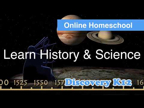 Learn History & Science @ Discovery K12 Online Homeschool