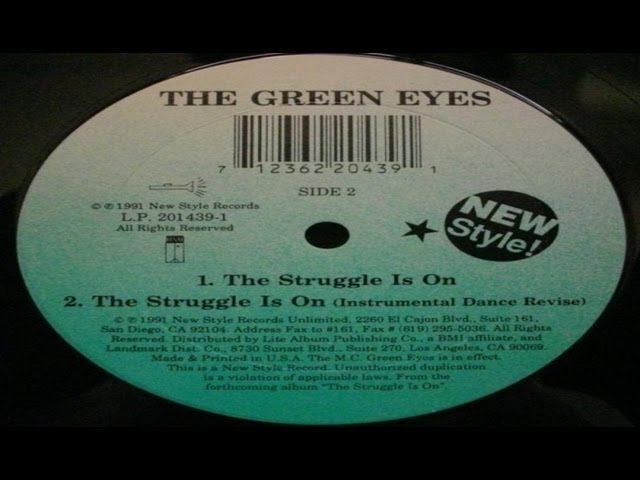 The Green Eyes - The Struggle Is On - YouTube