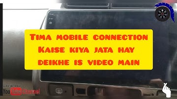 How to connect Mirror link Android wifi phone Link (Tima) App