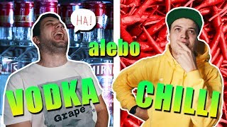 DÝCHAŤ VODKU alebo CHILLI ? Would You Rather w/ Asimister