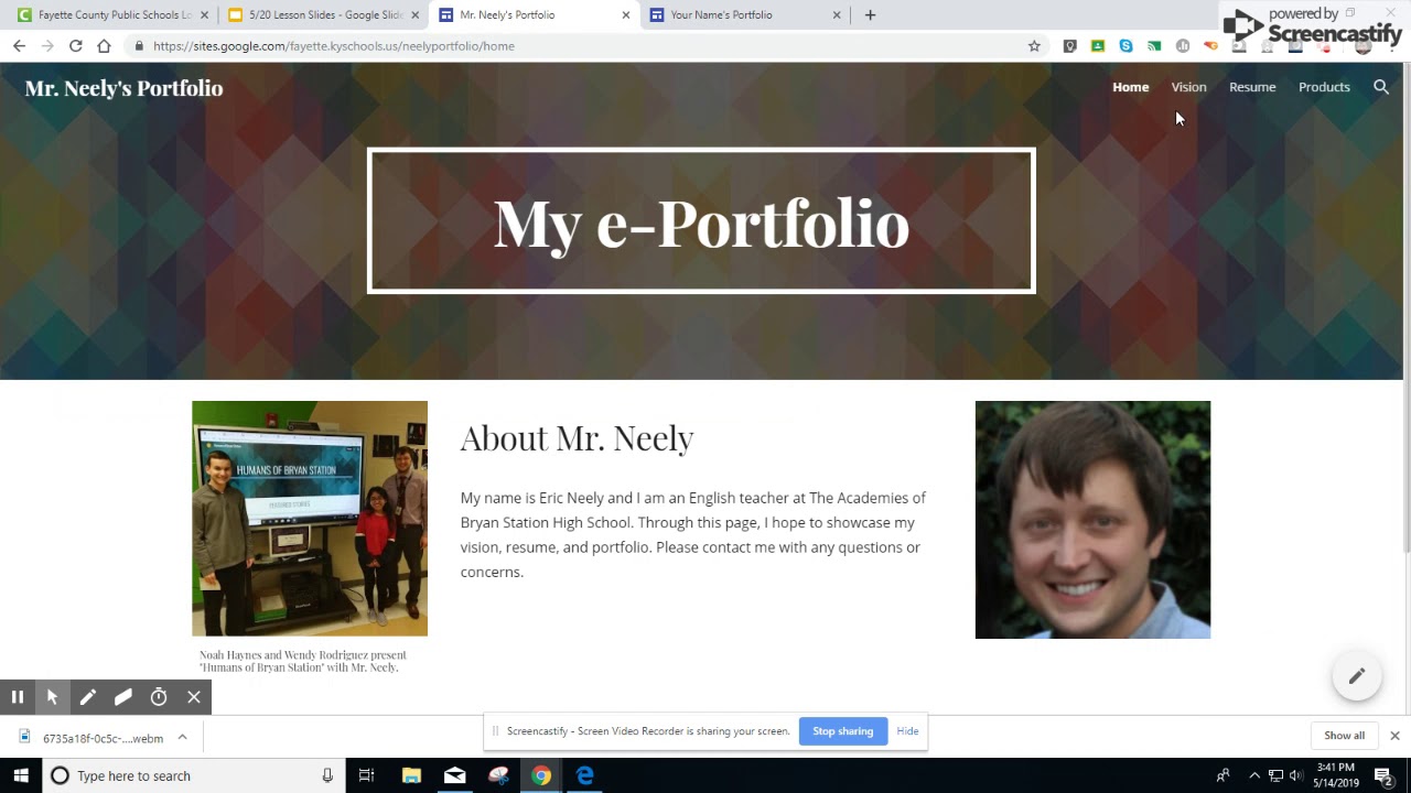 How Do I Use Eportfolio In Google Sites?