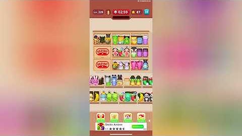 Goods Sorting Level 229 Solution Walkthrough 