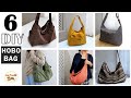 6 DIY Cute Hobo Bag | Fast Speed Tutorial | Compilation