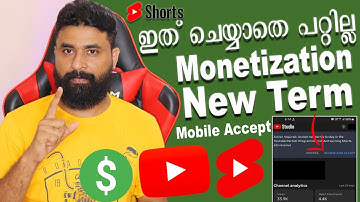 How to Accept New YouTube Term on Mobile | New YPP Terms 2023 | Shorts Monetization Update 2023