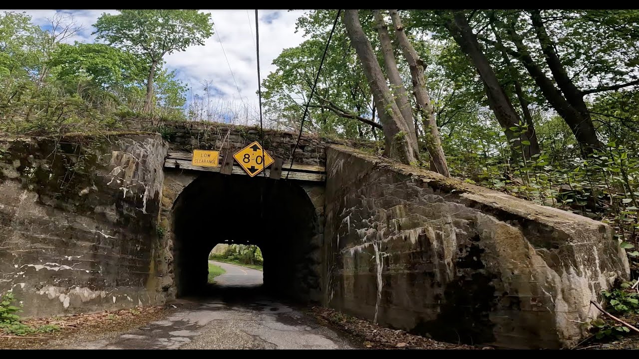 Delaware River Road, New Jersey – Van Campens Glen to Lambertville – 2023 – GoPro 4K