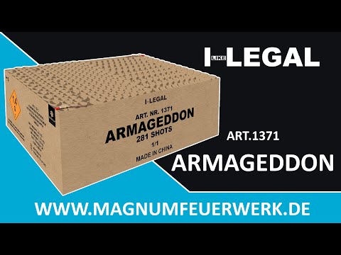 In diesem Video sehen Sie die I-Like-Legal Armageddon Art. 1371Dieser Doppelverbund mit insgesamt 281 Schuss bietet abwechlungsreichen Schussfolgen. Das Temp...