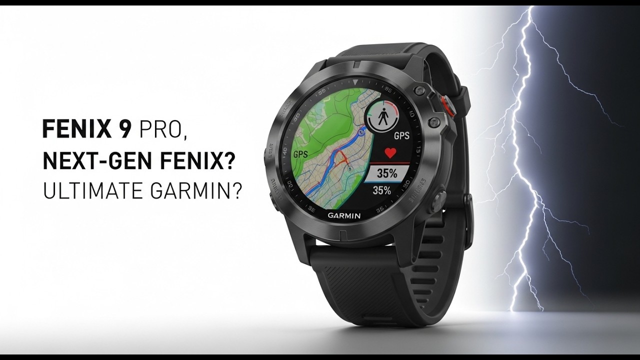 Garmin Fenix 9 EXPOSED First Look and Release Date
