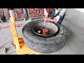 Truck Tire Changer Operation