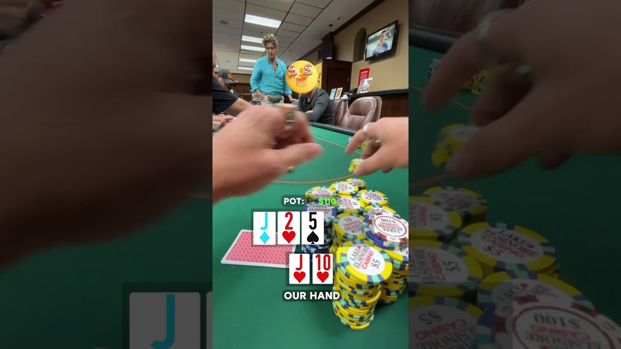 I fold thinking this can’t be a bluff! #gamble #poker #casino #gambling