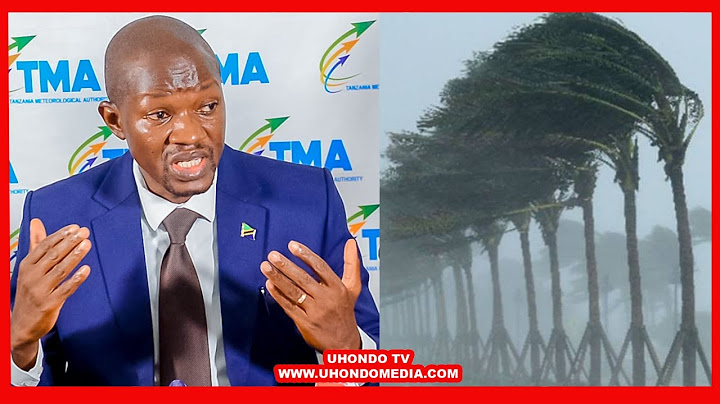 TAARIFA MPYA  KUTOKA MAMLAKA YA HALI YA HEWA KUHUSU MSIMU WA KIPUPWE