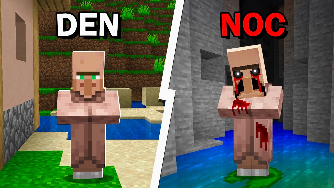 DĚSIVÝ Minecraft Villager který je NEBEZPEČNÝ