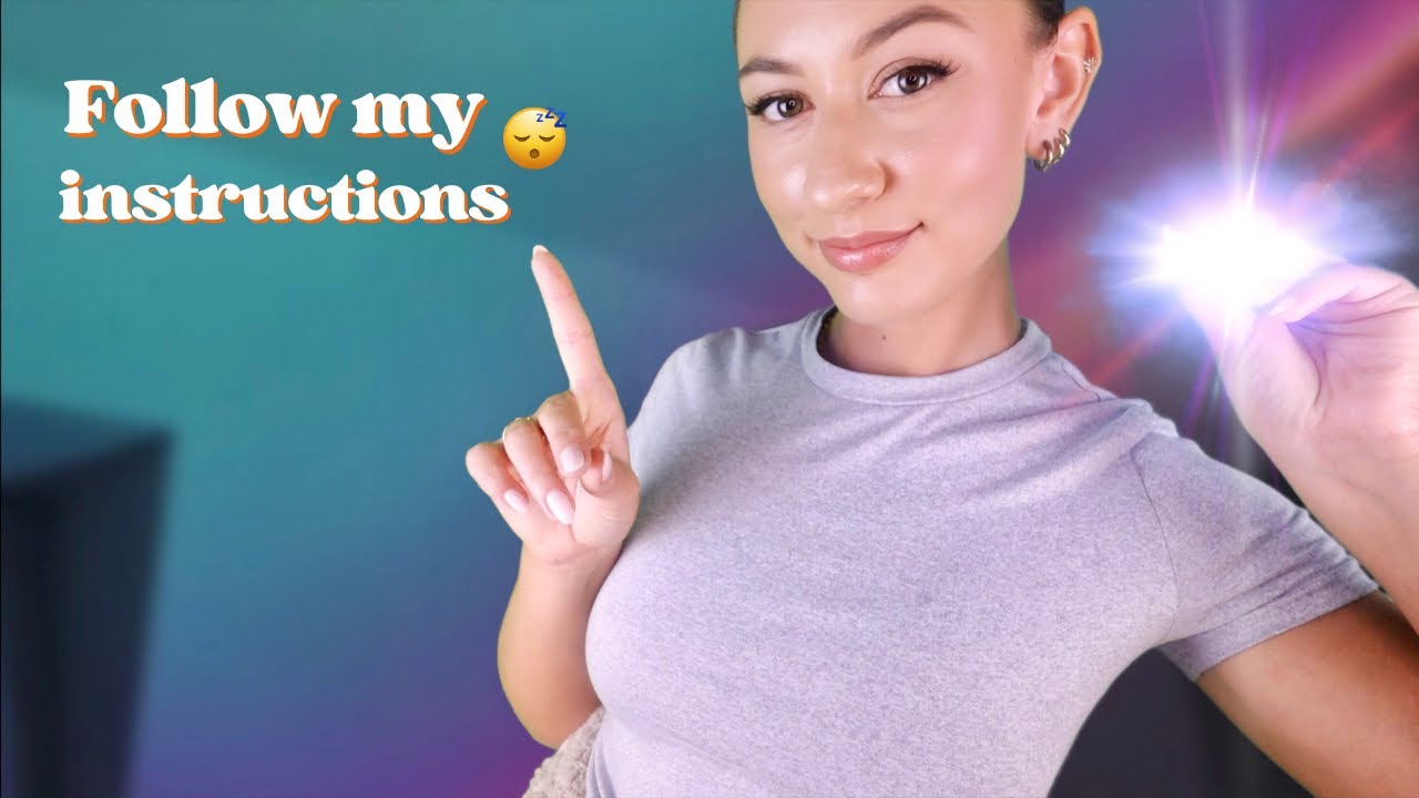 ASMR Follow My Instructions BUT With Your Eyes Closed 😴 💤